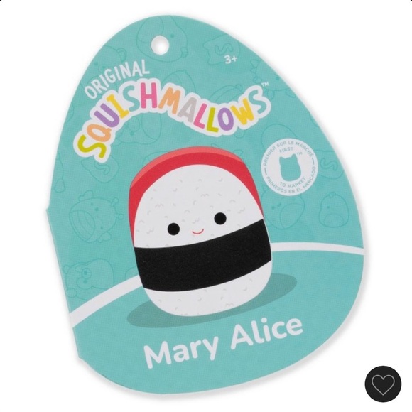 Squishmallows 11" Tuna Sushi Plush (Target Exclusive) NWT - Picture 2 of 4